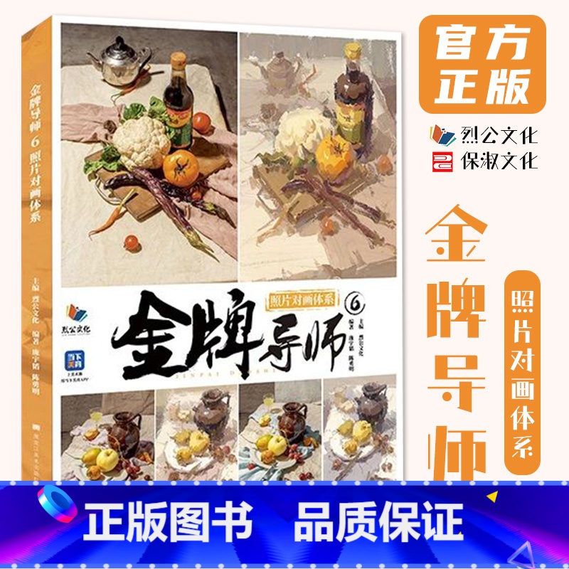 【正版】金牌导师6照片对画体系 2024烈公文化庞宇韬陈勇明