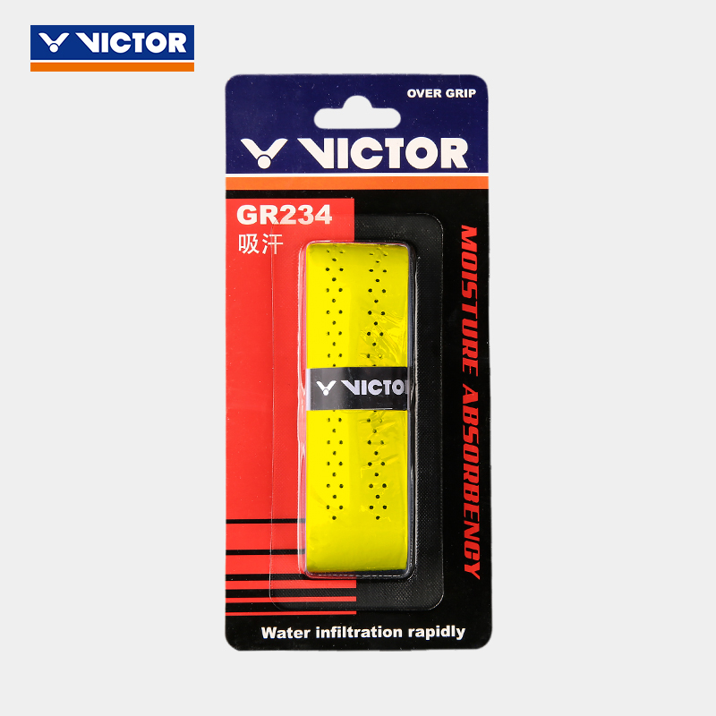 VICTOR/威克多 羽毛球手胶吸汗避震羽拍外握把胶 GR234
