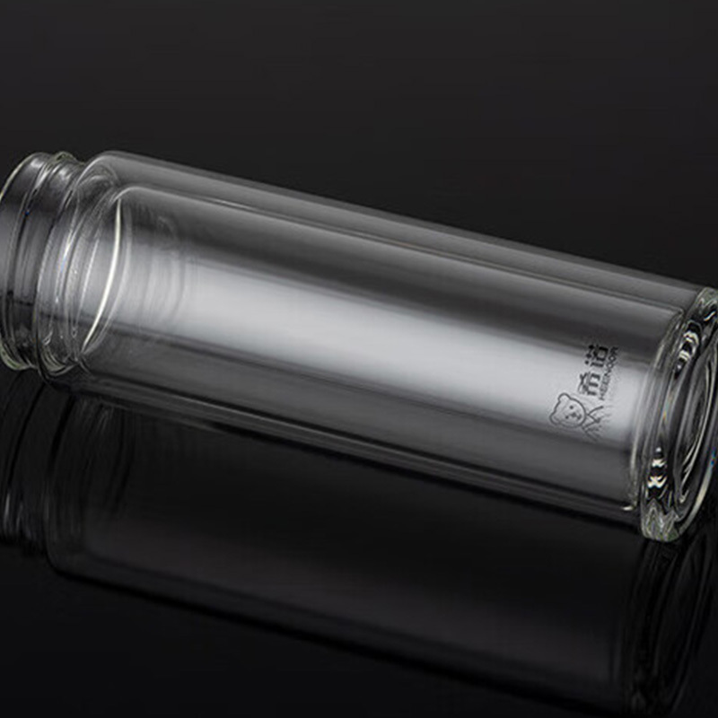 希诺玻璃杯315ml密封防漏户外便携XN-6670(颜色随机)高清大图