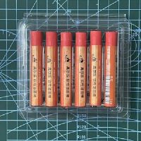 软性油画棒马卡龙色系单色补充装6支装软性油画棒重彩油性