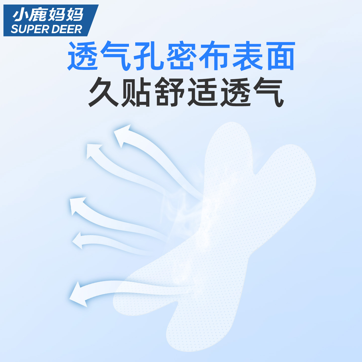 小鹿妈妈睡眠呼吸贴闭口呼吸矫正封口封嘴唇贴睡觉防张嘴磨牙神器高清大图