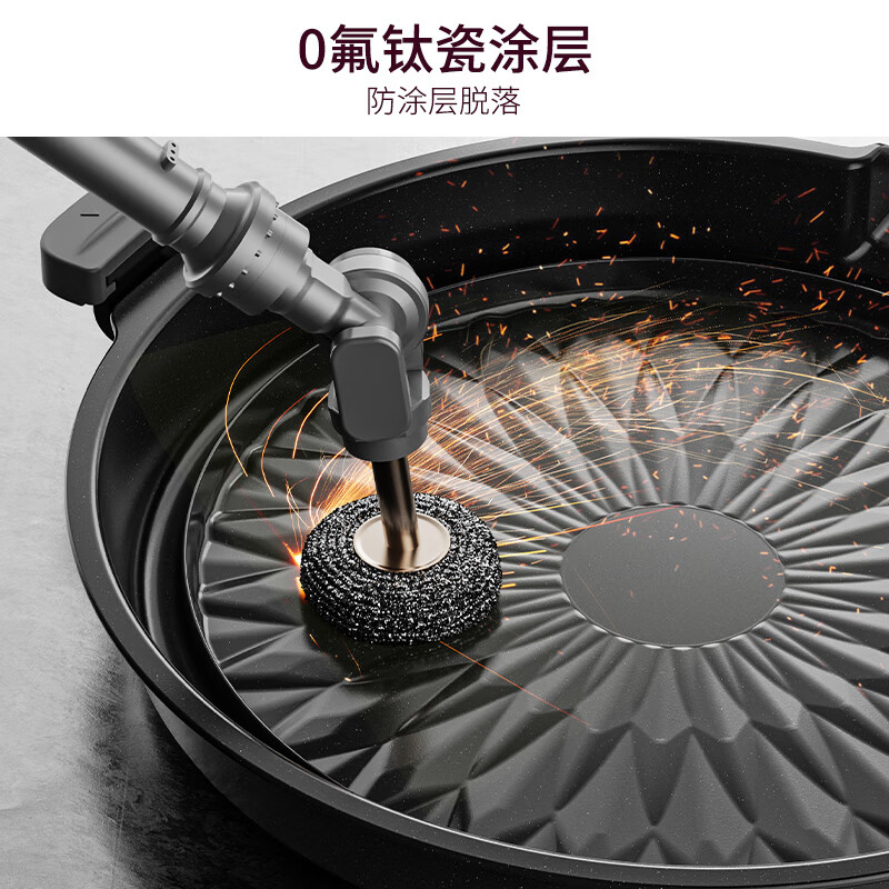 九阳GK565Pro电饼铛早餐机36mm深盘少油大火力可拆卸家用煎烤盘高清大图