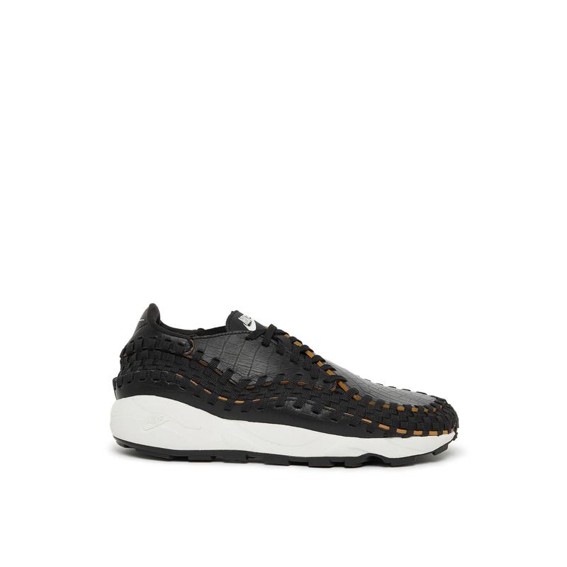 耐克(NIKE)女款跑鞋休闲运动鞋AIRFOOTSCAPEWOVENPRM橡胶底皮革拼高清大图