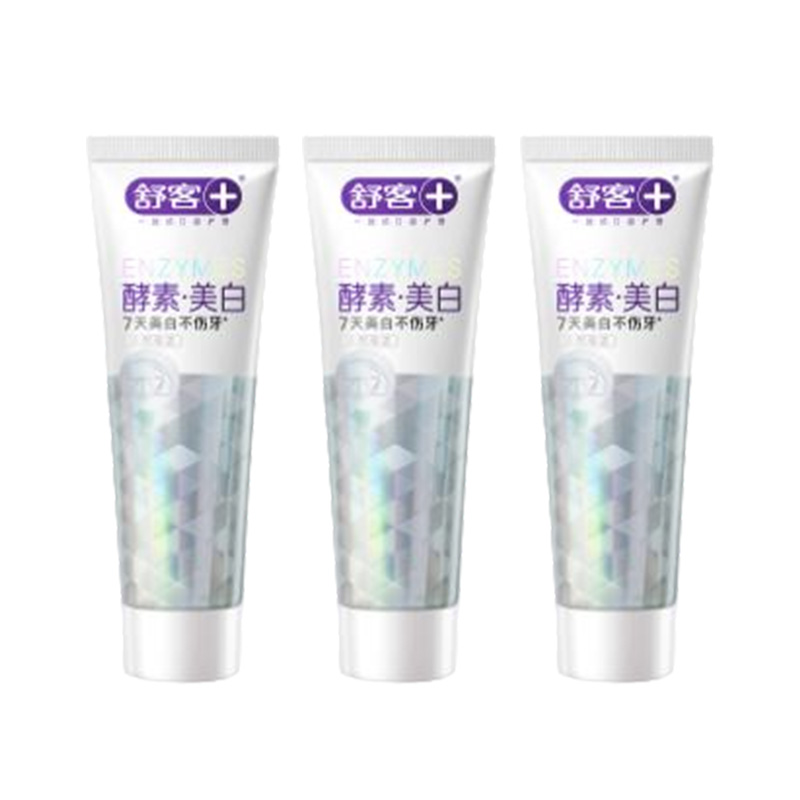 舒客(Saky) 酵素青柠劲爽组合渍清新口气 新老包装随机发货120g*3