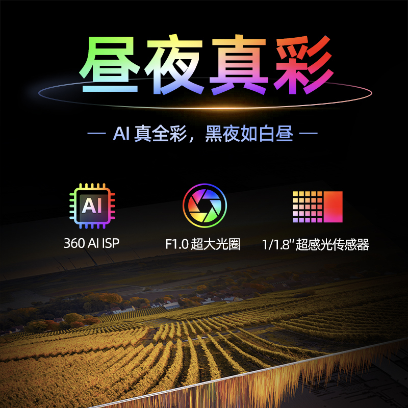 360户外球机6Ultra昼夜真彩版500万超清家用无线家庭监控器手机远程全景室外摄像头防水夜视