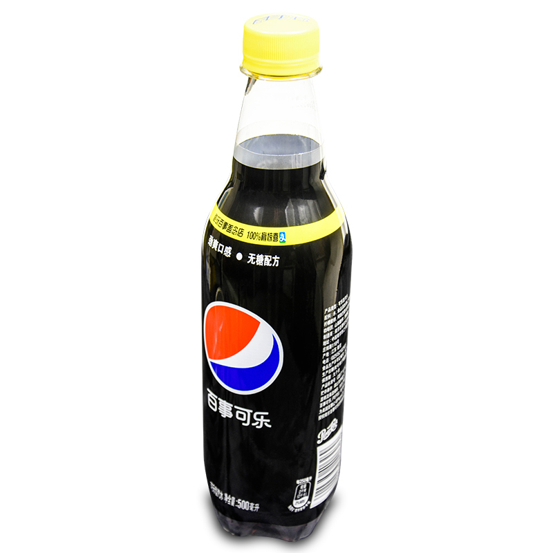 百事可乐无糖型可乐500mL箱装（12瓶/箱）