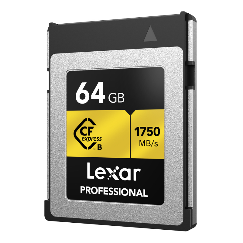 雷克沙(Lexar)64GB CFexpress Type-B存储卡高端相机内存卡摄像机兼容大疆Ronin4D