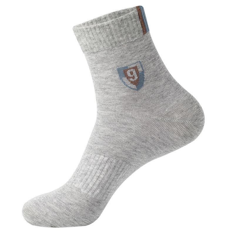 浪莎袜子男中筒袜纯棉防臭吸汗春秋透气篮球冬天长袜男士袜子四季图片