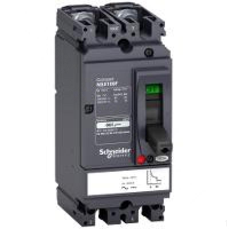 Schneider Electric NSX直流塑壳断路器NSX100M TM50DC 2P 85KA 直流塑壳断路器