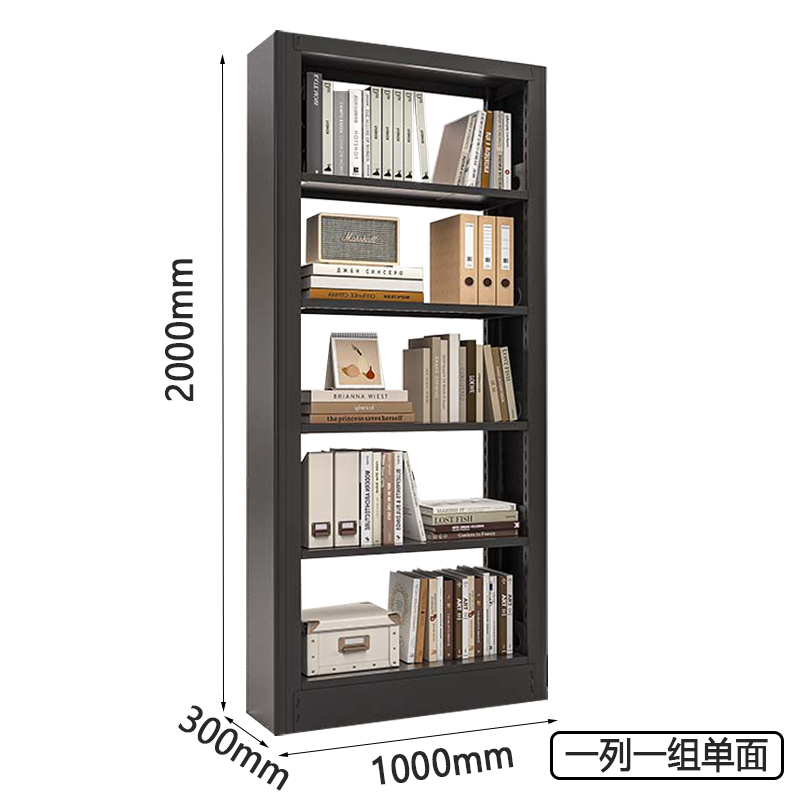 圣承启 档案架 单面黑色 组高清大图