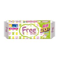 Free飞丝薄棉柔日用卫生巾15片+夜用3片+320mm夜用2片共20片量贩装