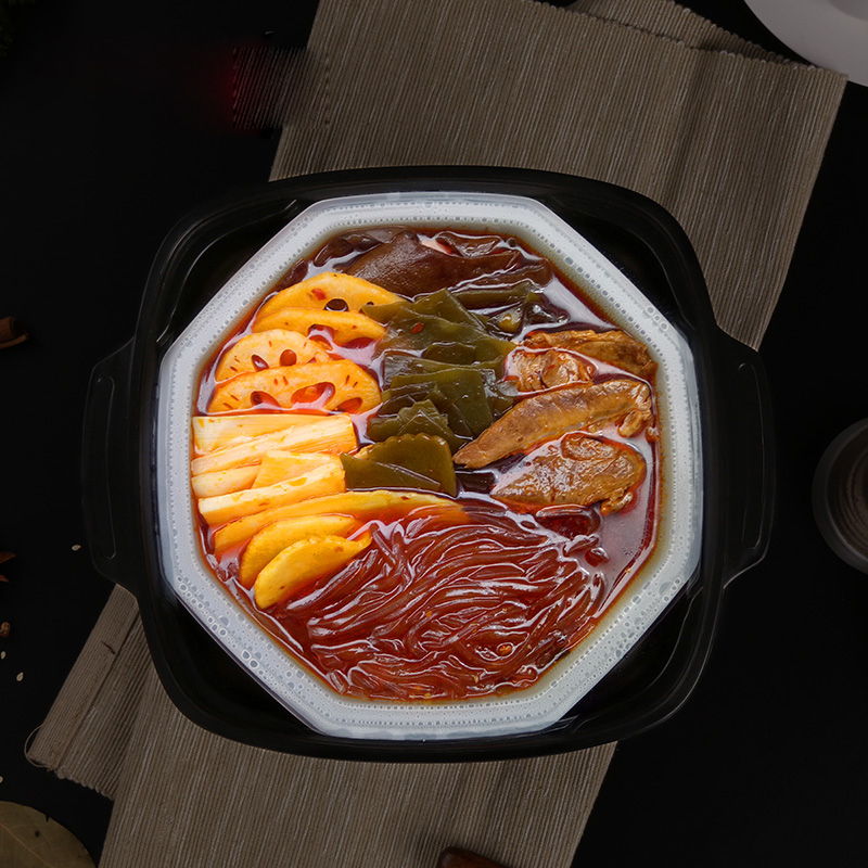 海底捞麻辣嫩牛自煮火锅435*2 送同款清油火锅底料220g高清大图