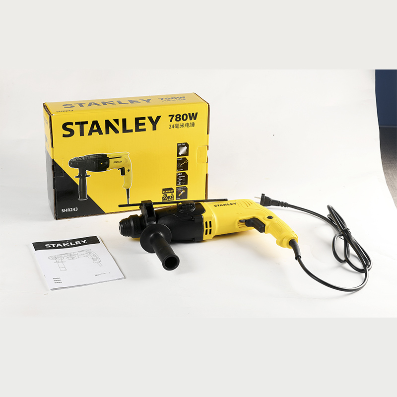 STANLEY/史丹利SHR243-A9多功能冲击钻780W电锤电镐混凝土电钻大功率电动工具