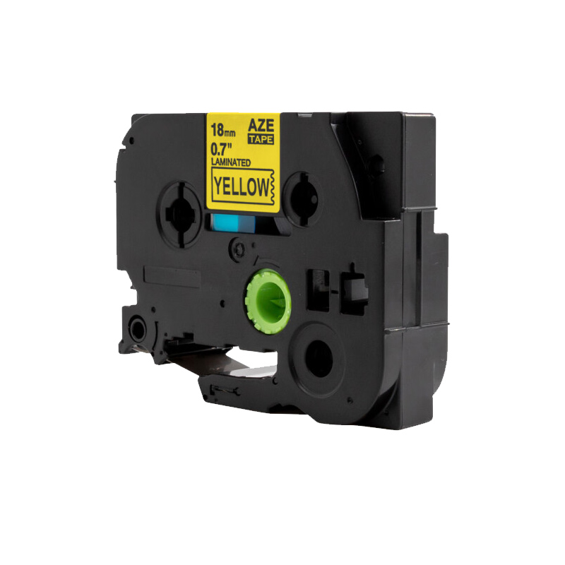 凯圣蓝 K188H 18mm*8m/个 色带 黄底黑字高清大图