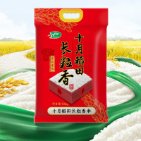 十月稻田 长粒香大米10kg 红色