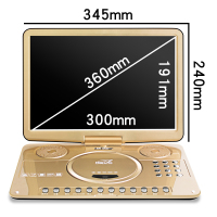 先科(SAST)c160wifi 网络移动dvd播放器 便携式dvd移动电视影音播放机家用碟片机带电视直播