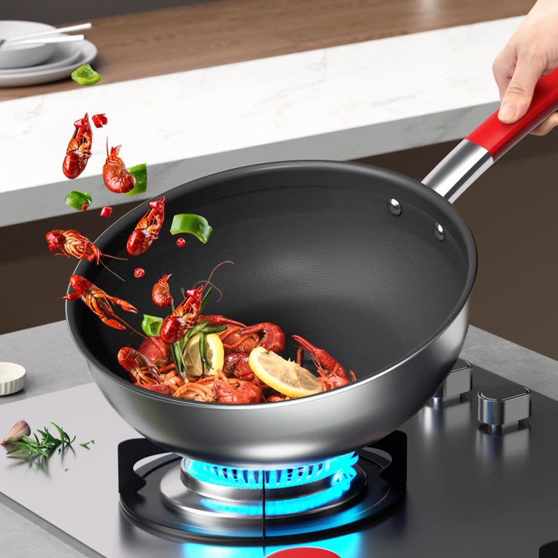 康巴赫有钛仿生不粘煎锅-26cm/28cm图片