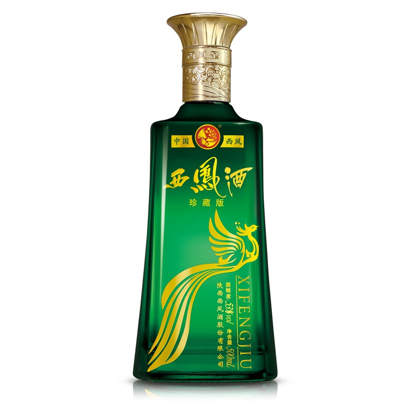 西凤酒旗帜西凤 青鼎53度 单瓶 500ml/瓶