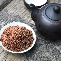 明芽苦荞茶四川大凉山正品黑珍珠黑苦荞茶苦荞麦大麦花草茶花茶500g*2+150g