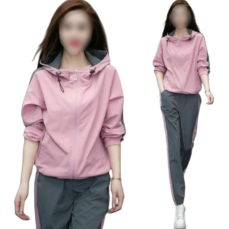 卡漫步 休闲运动服 KMB-X102 套高清大图