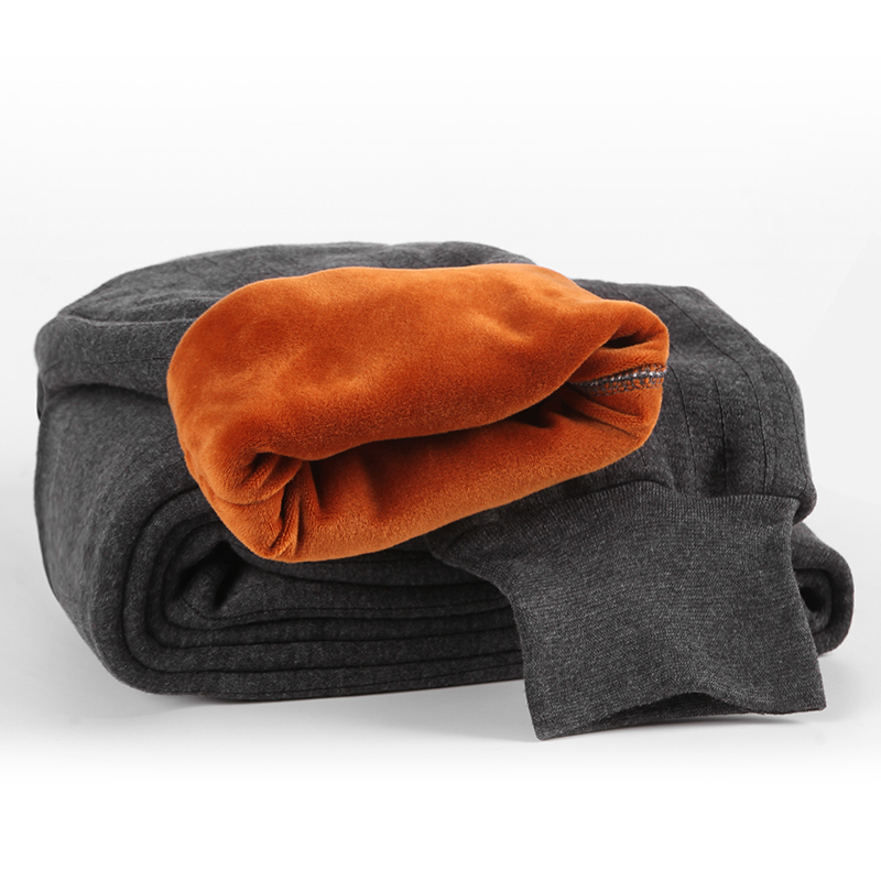 男士加绒棉裤男冬加厚中老年老人宽松加大码保暖裤子爸爸防寒绒裤