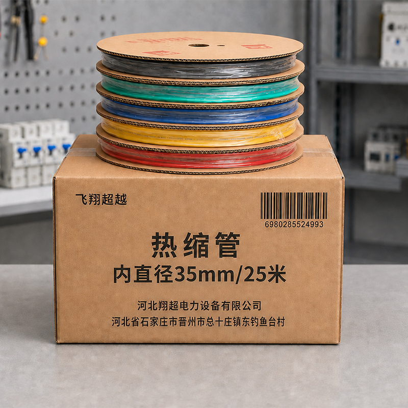 飞翔超越 热缩管 内直径35mm/25米 卷高清大图
