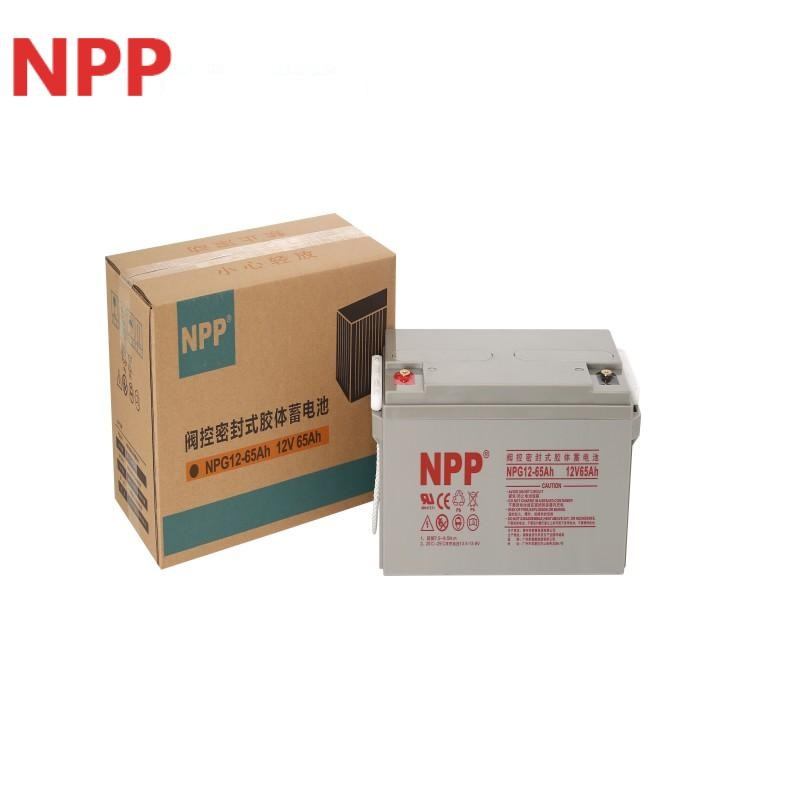 NPP蓄电池NPG12-65Ah 12V65Ah高清大图