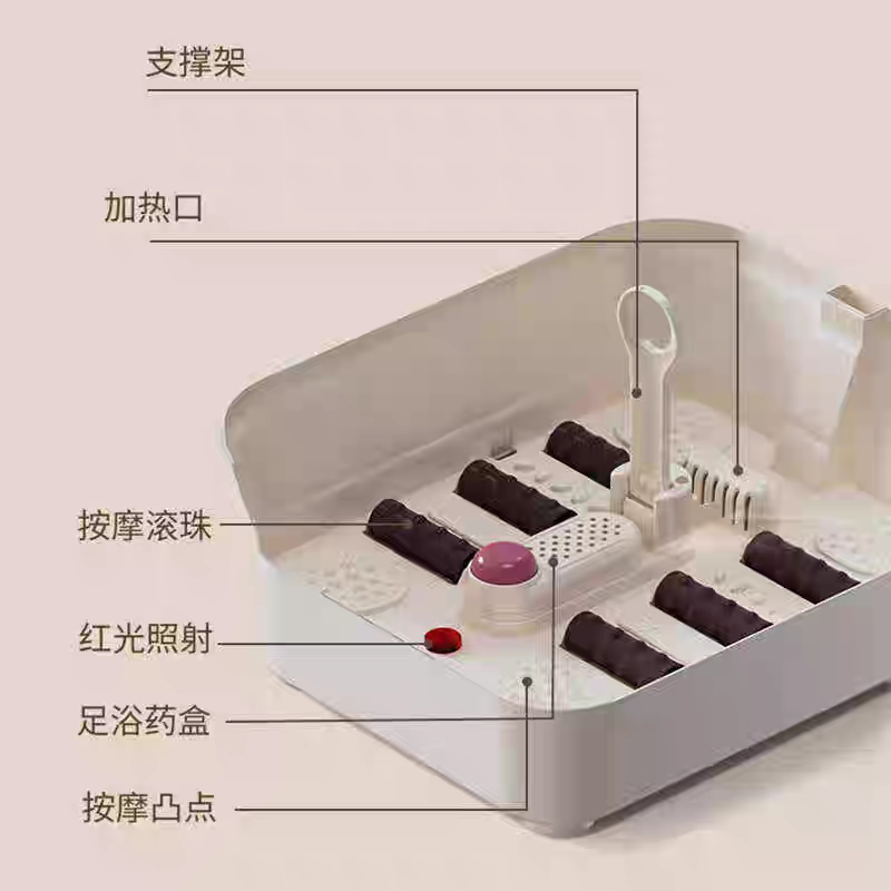 ACA 折叠按摩足浴器 ALY-H15ZY05J高清大图