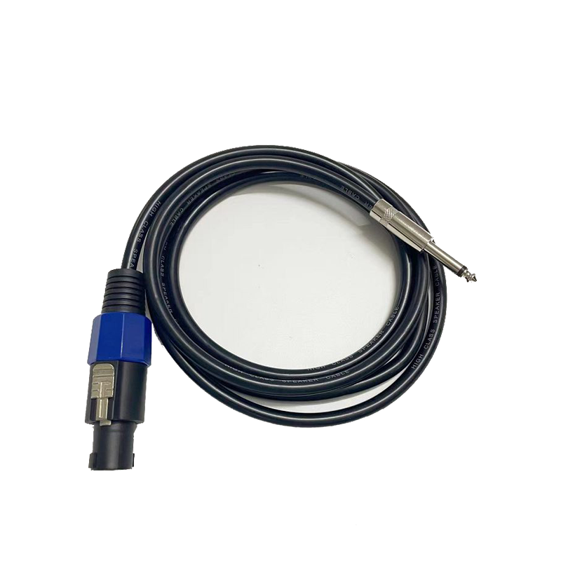 册视6.5对欧姆头音箱连接线1米条高清大图