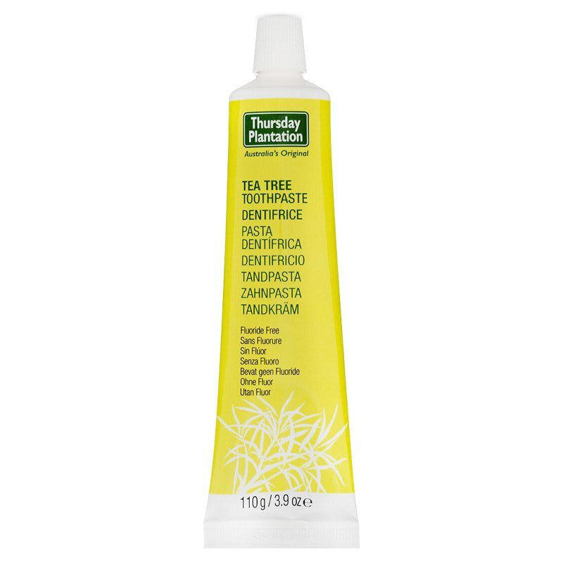 Thursday Plantation 星期四农庄 茶树牙膏 110g 1支装 清新口气天然无氟不含氟化物 澳洲进口