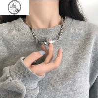 JiMi轻奢小众珍珠精致项链毛衣链设计感小众女锁骨链2023新款颈链配饰