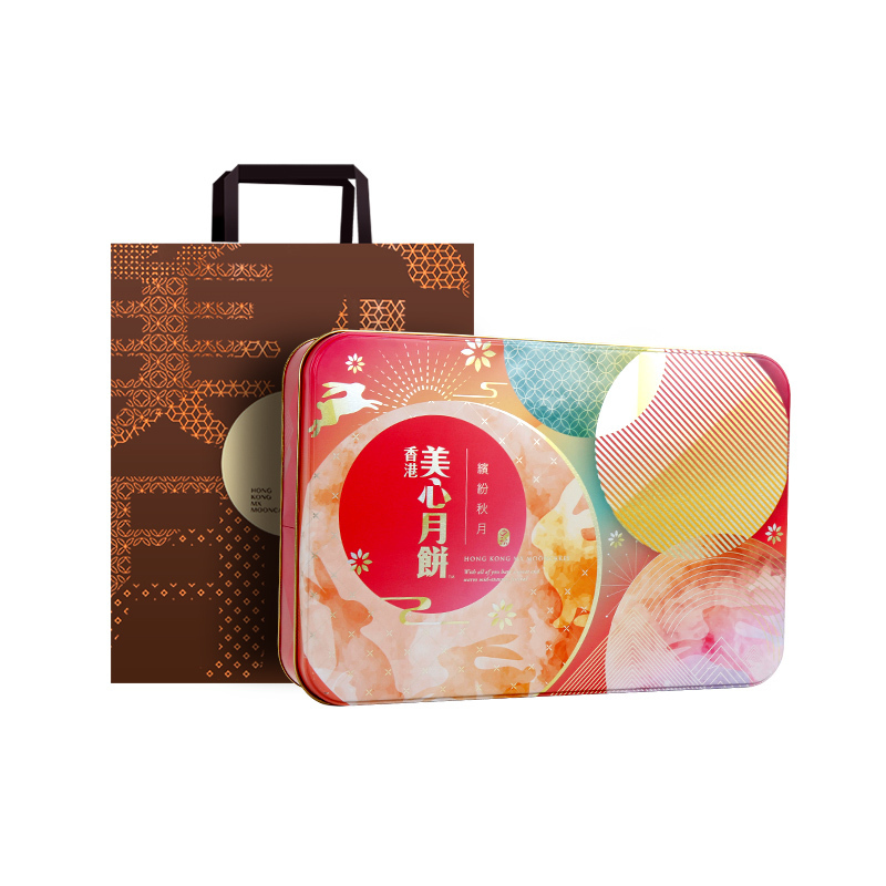 中国香港 美心月饼缤纷秋月月饼680g礼盒装月饼 中秋佳礼