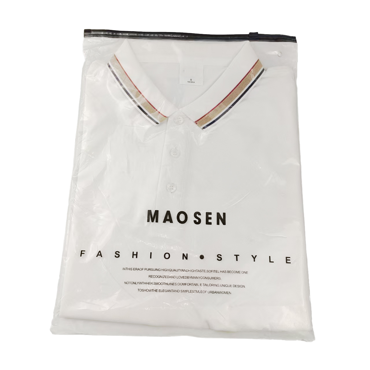 鸽护 短袖POLO定制 2308k-白色 件高清大图