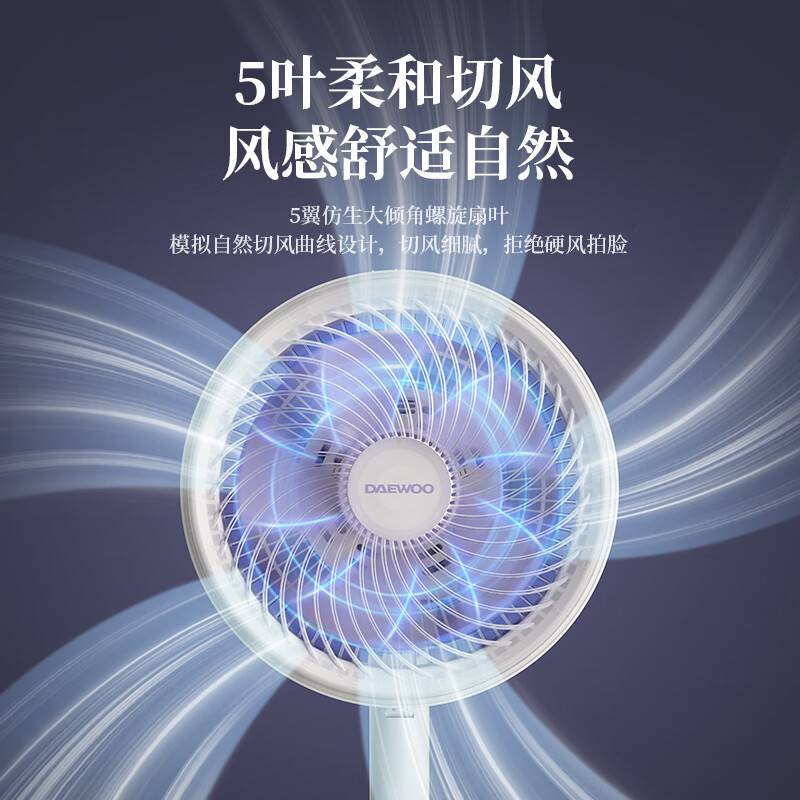 大宇(DAEWOO)空气循环扇落地电风扇 台地两用 F45(单位:台)高清大图