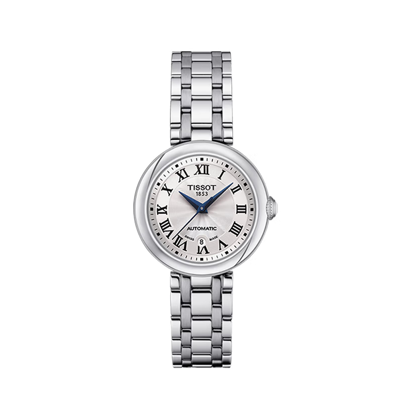 天梭tissot女士机械表嘉丽小美人系列时尚气质商务休闲女士自动机械表