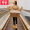 可莉允女童加绒棉服冬装2022新款洋气外套秋冬款儿童装小女孩网红派克服