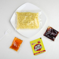 南街村鲜拌面红烧牛肉味255g*8盒速食方便面泡面拌面