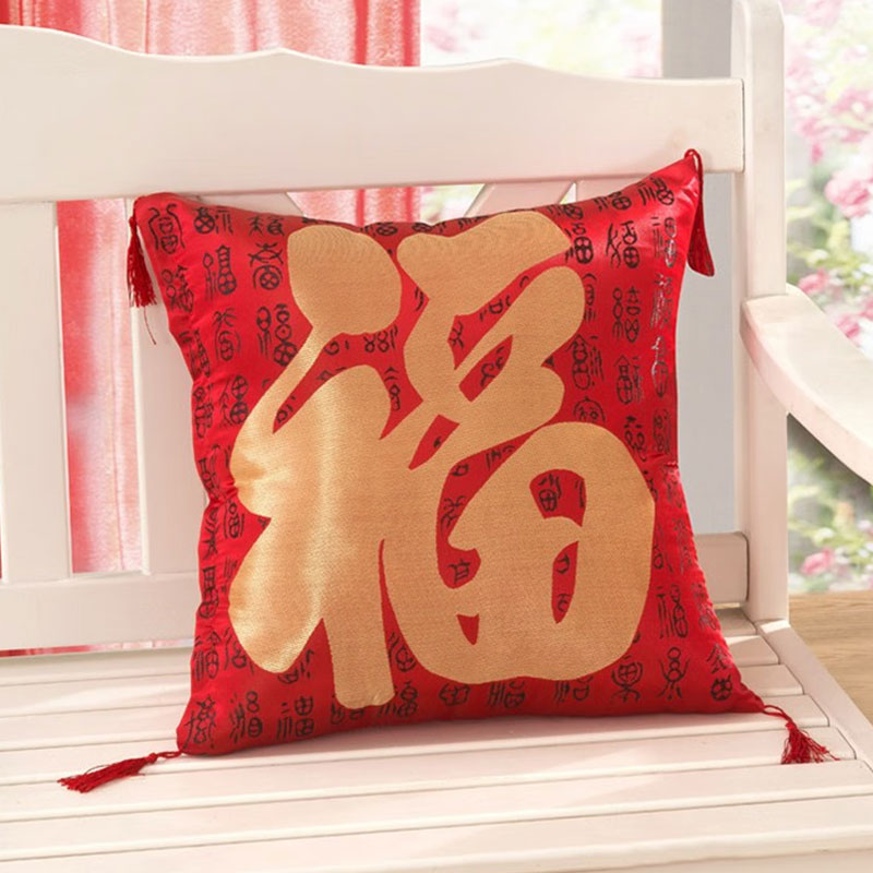 唐纳家纺 中国风抱枕 42×42cm- TN-ZGFZ071