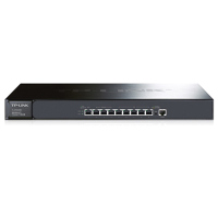 TP-LINK 9口双核多WAN口全千兆企业级内置AC微信短信认证PPPoE服务器VPN有线路由器TL-ER3229G