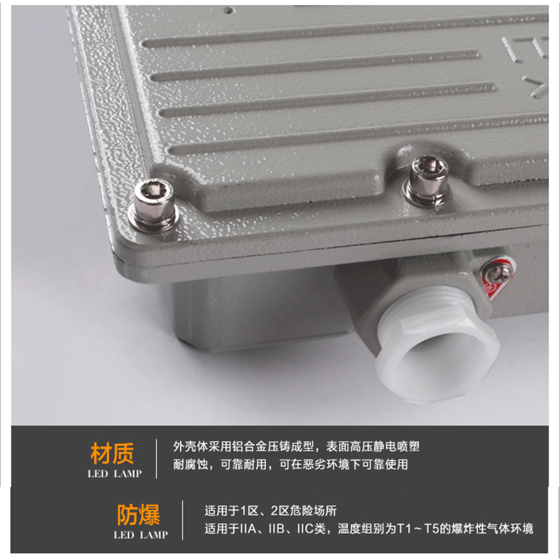 豫众诺 消防应急防爆灯 双头型 个高清大图