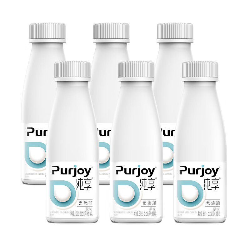 君乐宝c纯享瓶原味300g6瓶视频