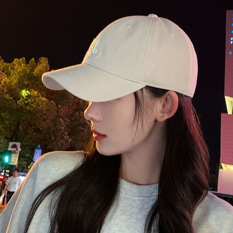 蓝色棒球帽黑胶太阳帽女夏季新款遮阳防晒防紫外线渔夫帽子遮脸遮阳百搭高清大图