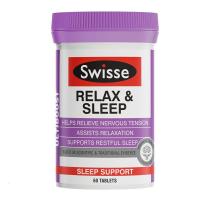 Swisse Ultiboost放松和睡眠片60片 澳洲原装进口保健品 中老年放松睡眠片