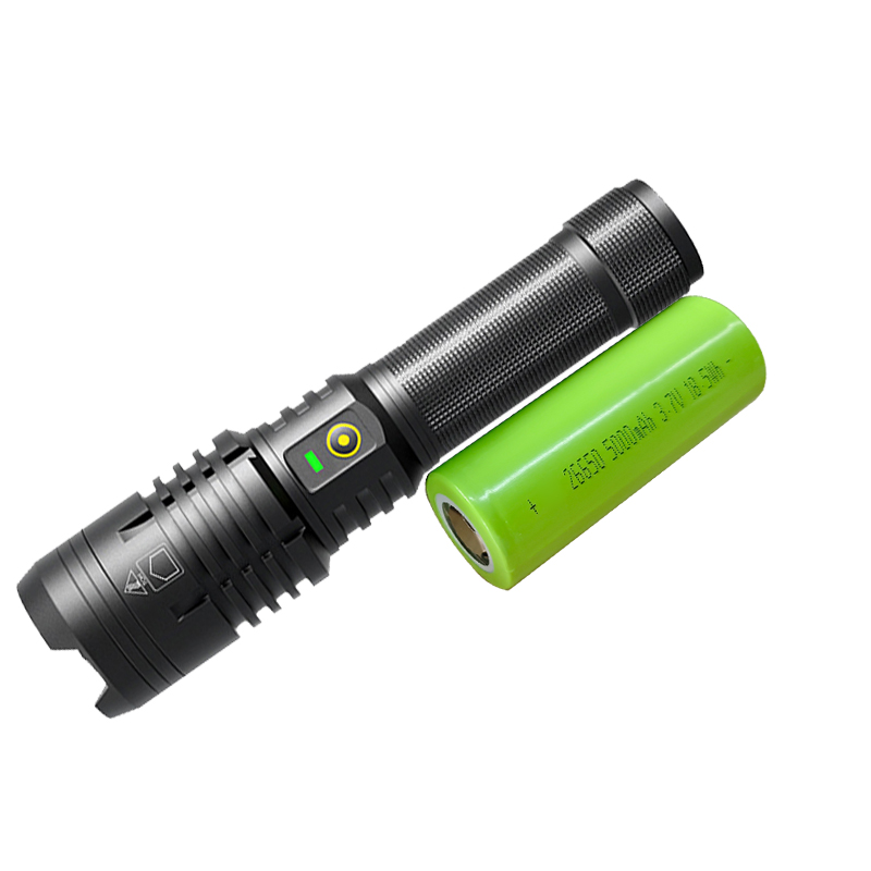 腾达鸿-手电筒电池 可充电锂电池 26650-5000mAh /个高清大图