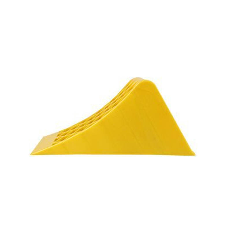 翌嘉YJ4121905塑料止退器塑料止滑器停车斜坡垫三角木阻车器 390*160*180mm高清大图