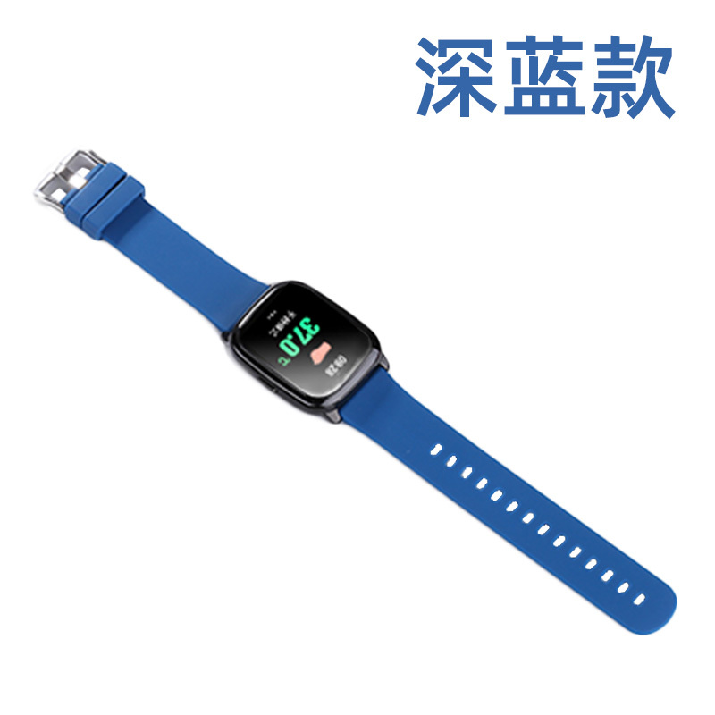 群华学生智能测温手表1.3寸显示屏(需搭配专用蓝牙数据采集器)