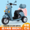 奇客电动车303儿童电动摩托车2-7岁男女玩具车可坐人双驱大电瓶