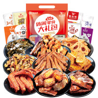 味滋源 肉类零食大礼包香辣393g/混合味359g随机发货