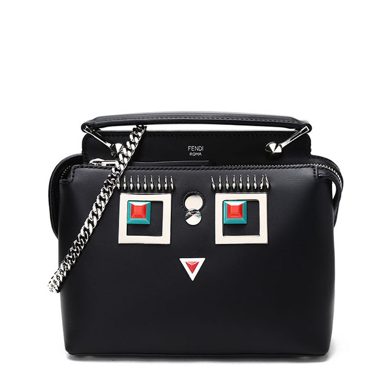 fendi芬迪女包dotcom表情款小号单肩包8bn299