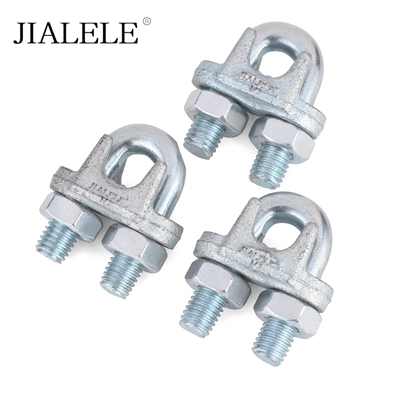 JIALELE 钢线卡子紧固件 M3(强度4.8) 个高清大图
